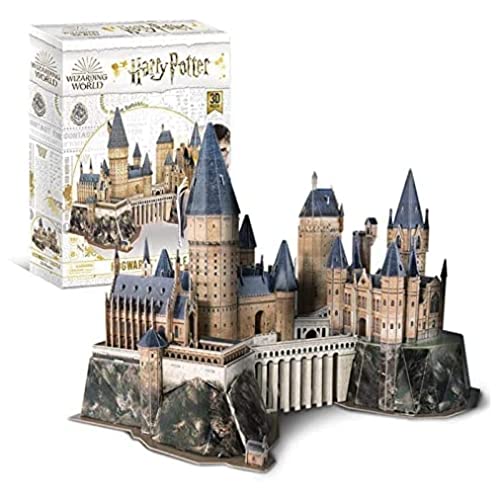 4D Cityscape - Harry Potter - Hogwarts Castle Puzzle - Medium - Helen of New York