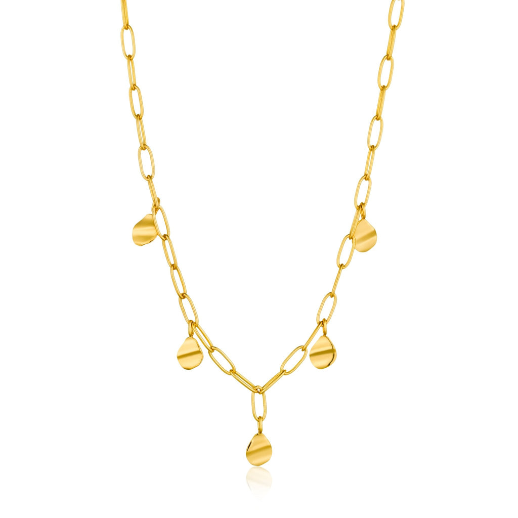 Ania Haie - Crush Drop Discs Necklace - Helen of New York