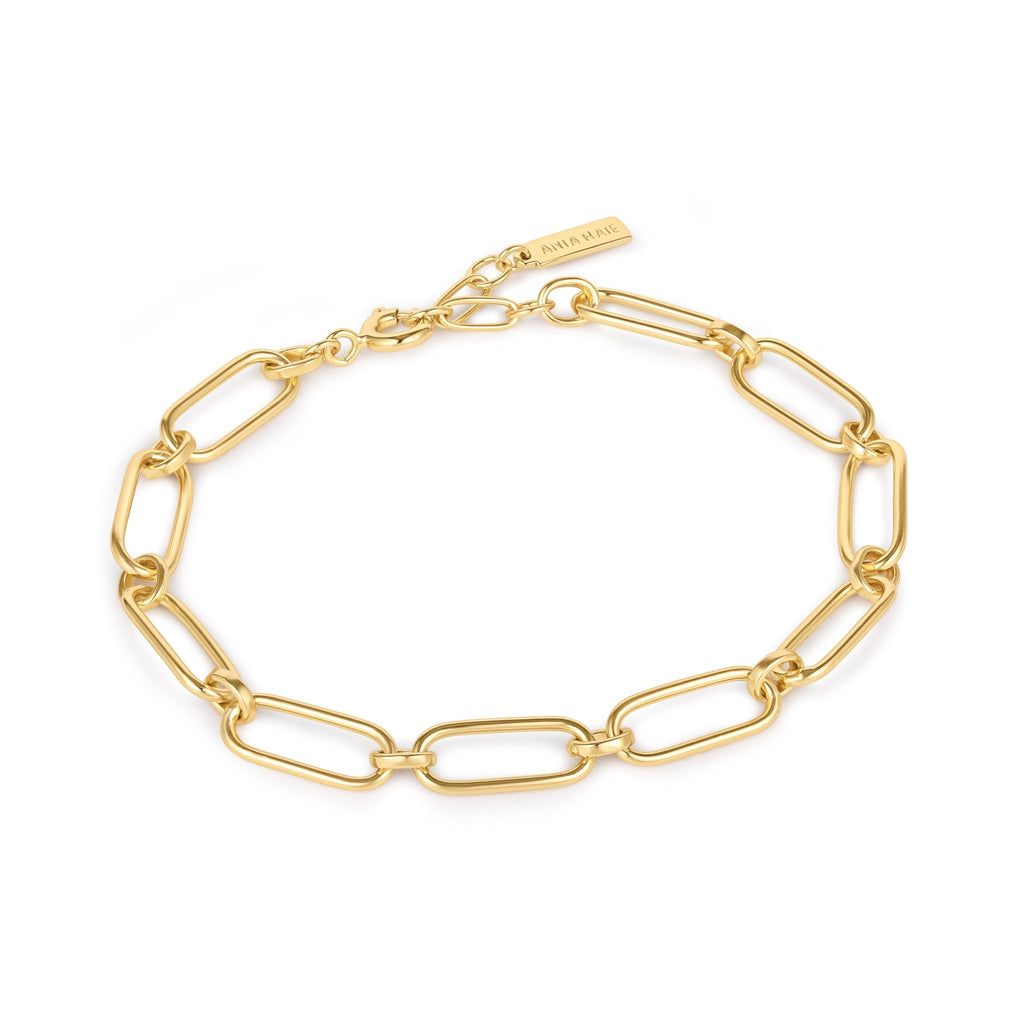 Ania Haie - Gold Cable Connect Chunky Bracelet - Helen of New York