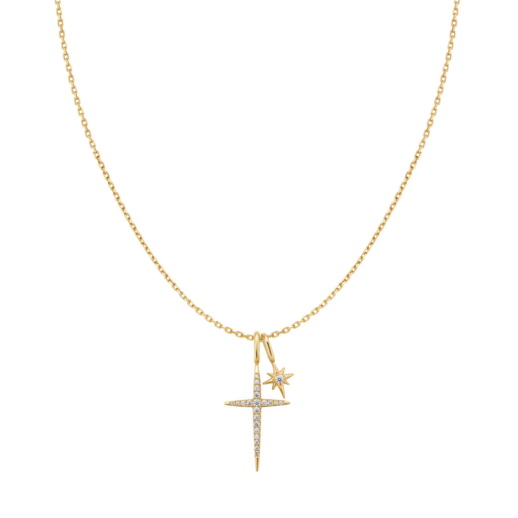 Ania Haie - Gold Guiding Star Charm Necklace - Helen of New York