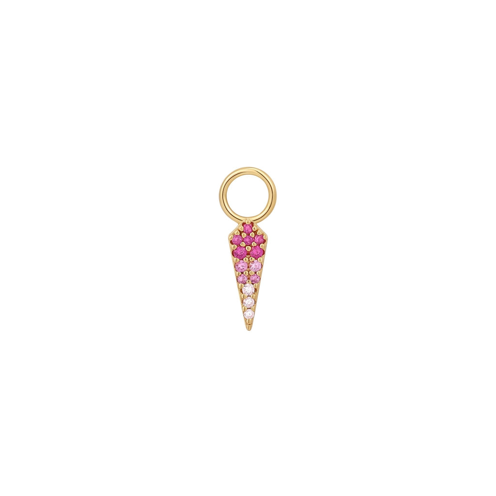 Ania Haie - Gold Ombre Pink Earring Charm - Helen of New York