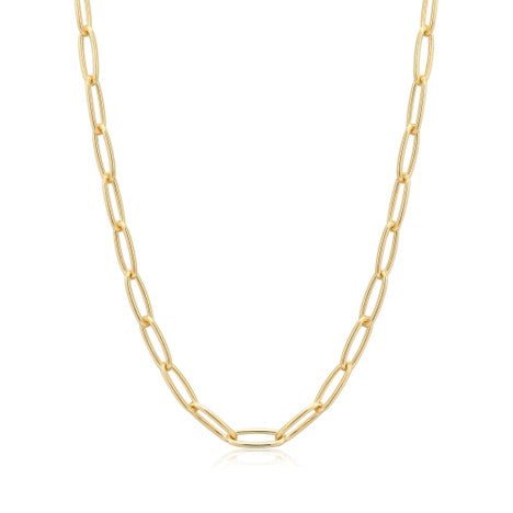 Ania Haie - Gold Paperclip Chunky Necklace - Helen of New York
