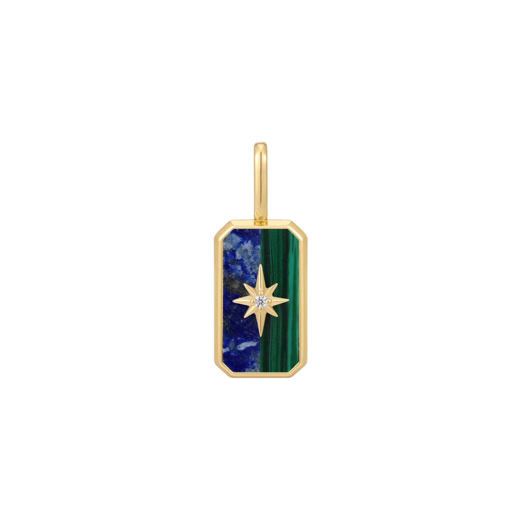 Ania Haie - Gold Star Tag Necklace Charm - Helen of New York