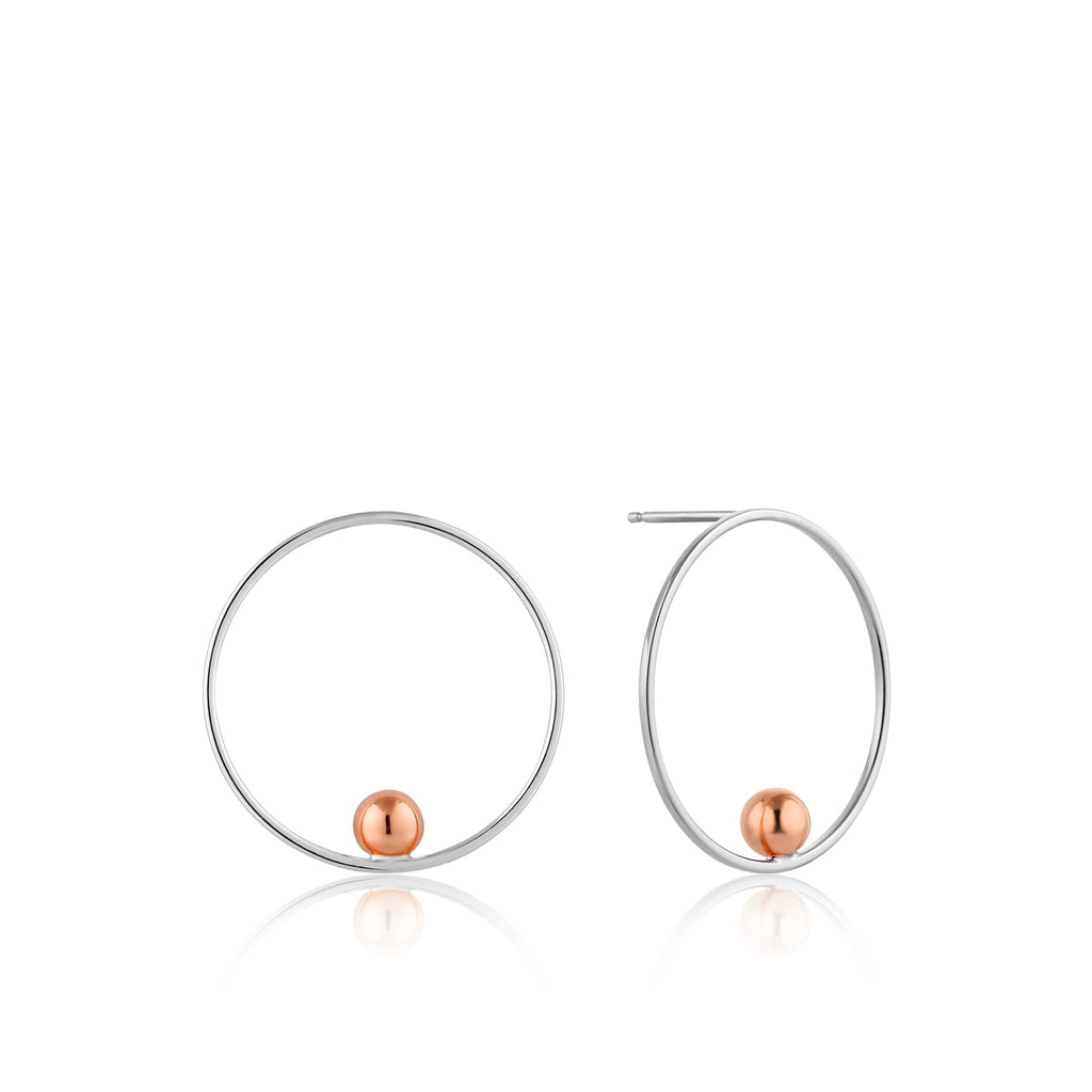 Ania Haie - Orbit Front Hoop Earrings - Helen of New York