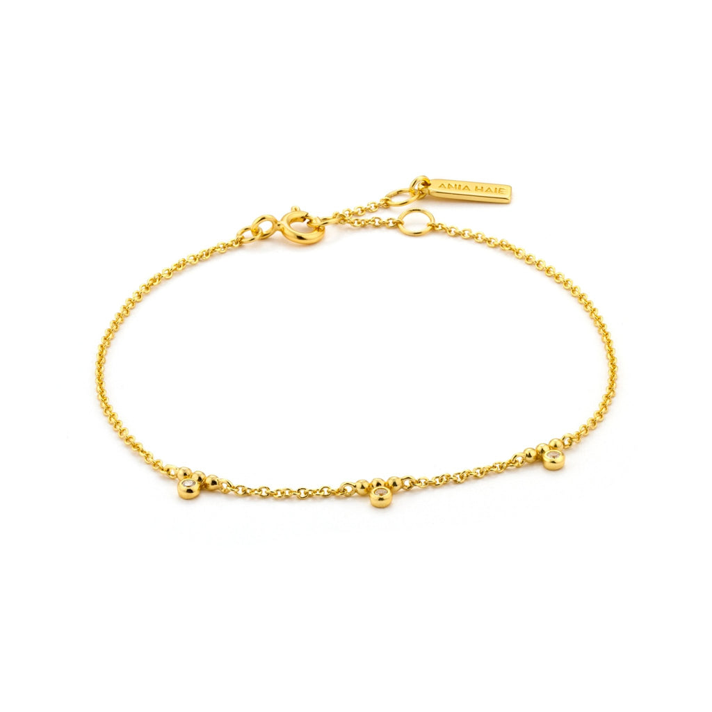 Ania Haie - Shimmer Triple Stud Bracelet - Helen of New York