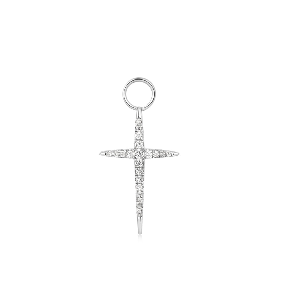 Ania Haie - Silver Cross Earring Charm - Helen of New York