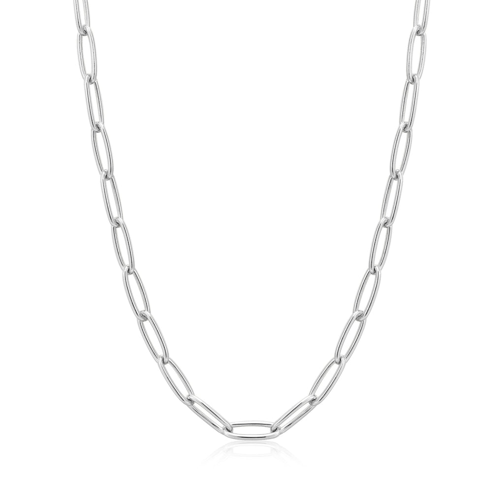 Ania Haie - Silver Paperclip Chunky Necklace - Helen of New York