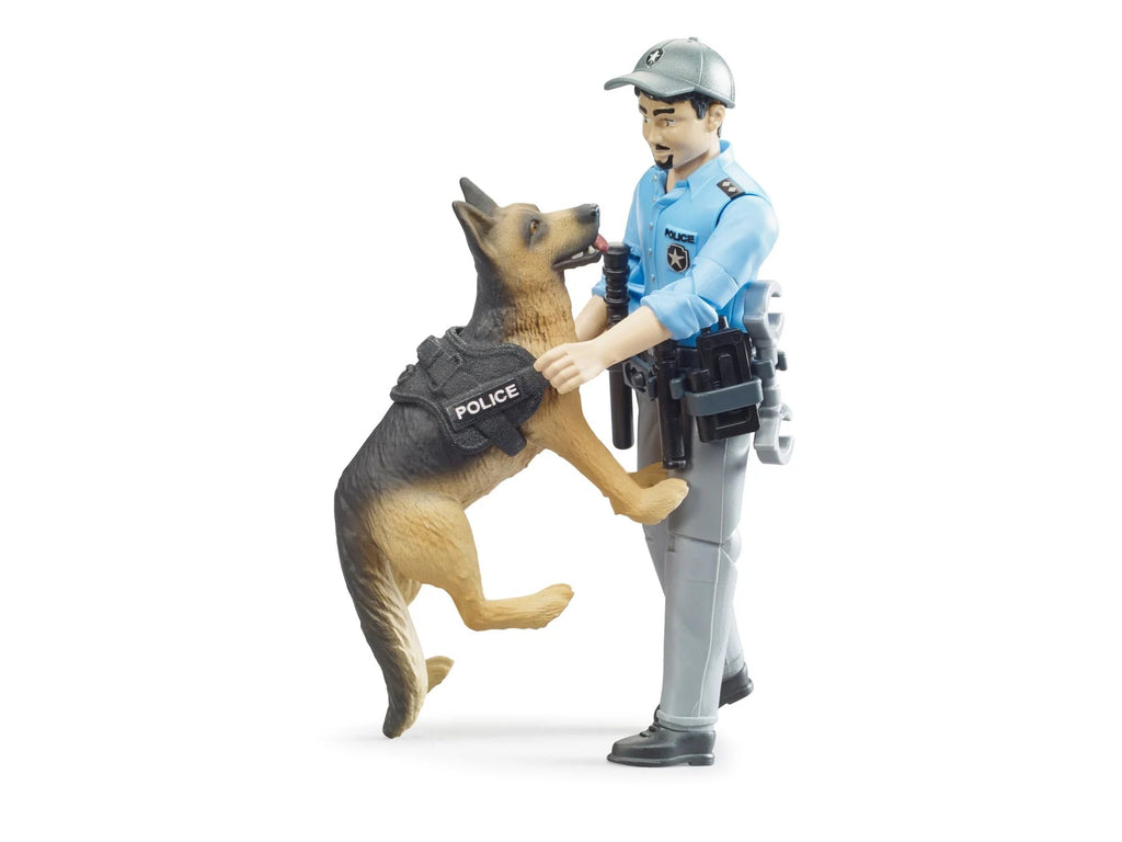 Bruder - Bworld Police Officer w/ Dog - Helen of New York