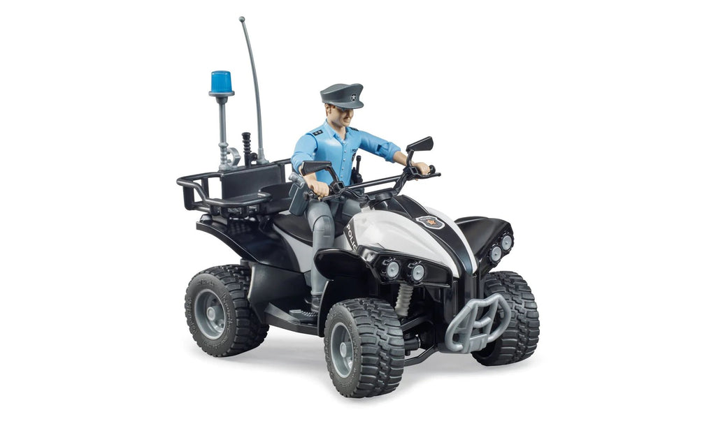 Bruder - Police Quad w/ Light Skin Policeman and Accessories - Helen of New York