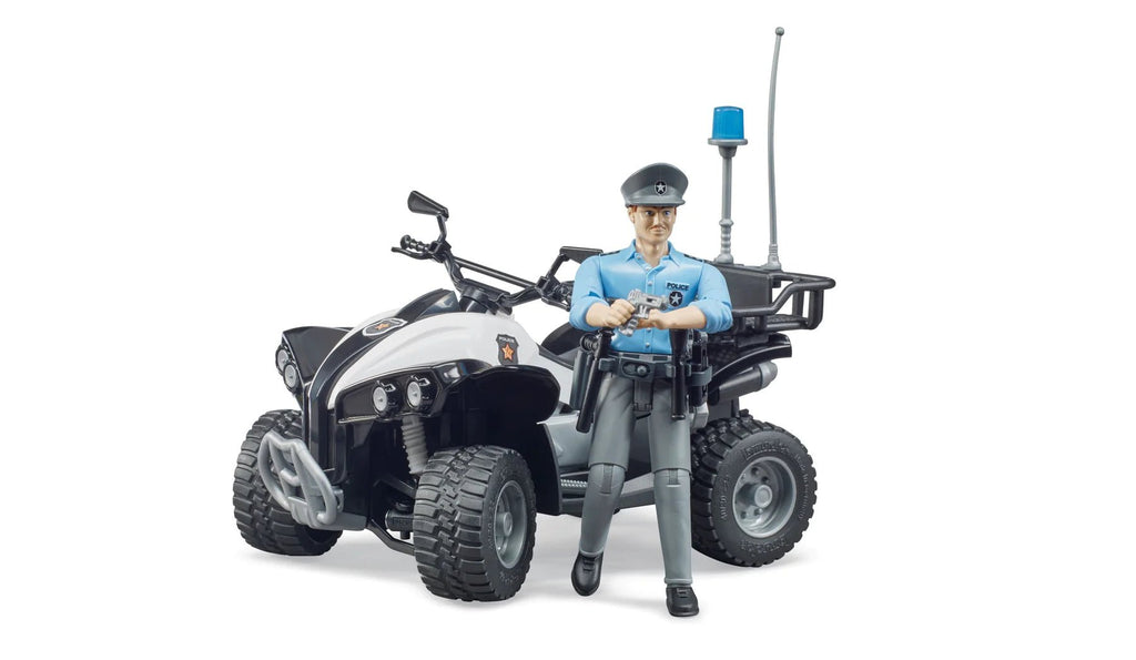 Bruder - Police Quad w/ Light Skin Policeman and Accessories - Helen of New York