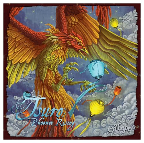 Calliope - Tsuro Phoenix Rising - Family Board Game for 2-8 Players - Helen of New York