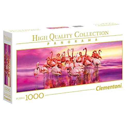 Clementoni - Panoramic Puzzle - Flamingo Dance - 1000 Piece - Helen of New York