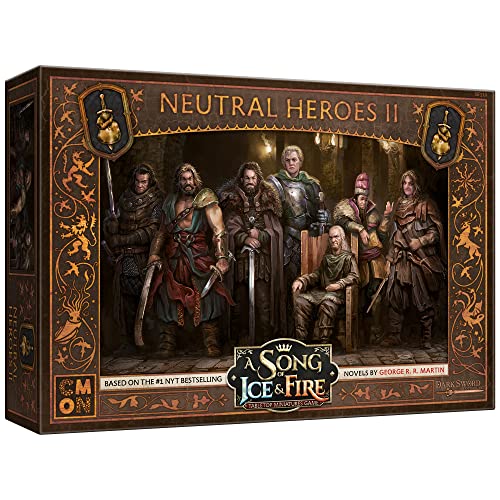 CMON - Strategy Game for Teens and Adults - A Song of Ice and Fire Tabletop Miniatures Neutral Heroes II Box Set - Helen of New York