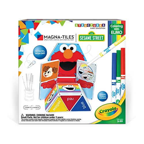 CreateOn - Sesame Street Coloring with Elmo Doodle Tile Set - Ages 3 + - Helen of New York