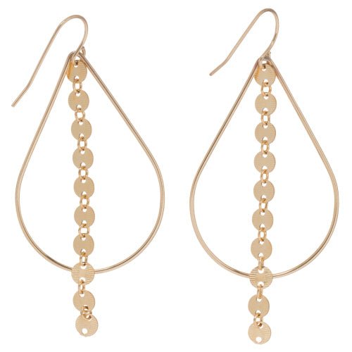 E. Newton - Basic Teardrop Infinity Chic - Gold - Helen of New York