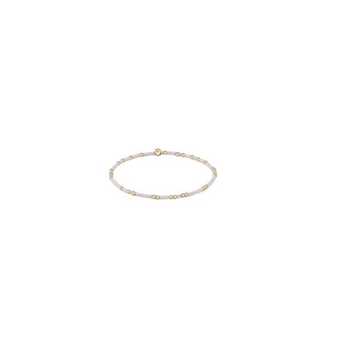 E. Newton - Hope Unwritten Bracelet - White - Helen of New York