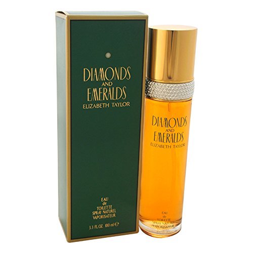 Elizabeth Taylor - Diamonds & Emeralds Eau de Toilette Splash - 3.4 Ounce - Helen of New York