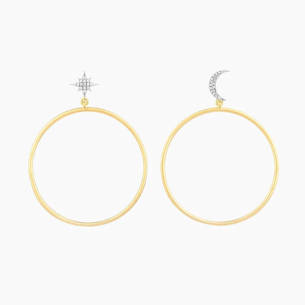 Ella Stein - Pie In The Sky Hoop Earrings Ss 0.06 - Helen of New York