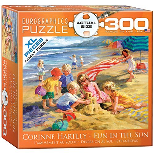 EuroGraphics - Fun in the Sun by Corinne Hartley Puzzle - 300-Piece - Helen of New York