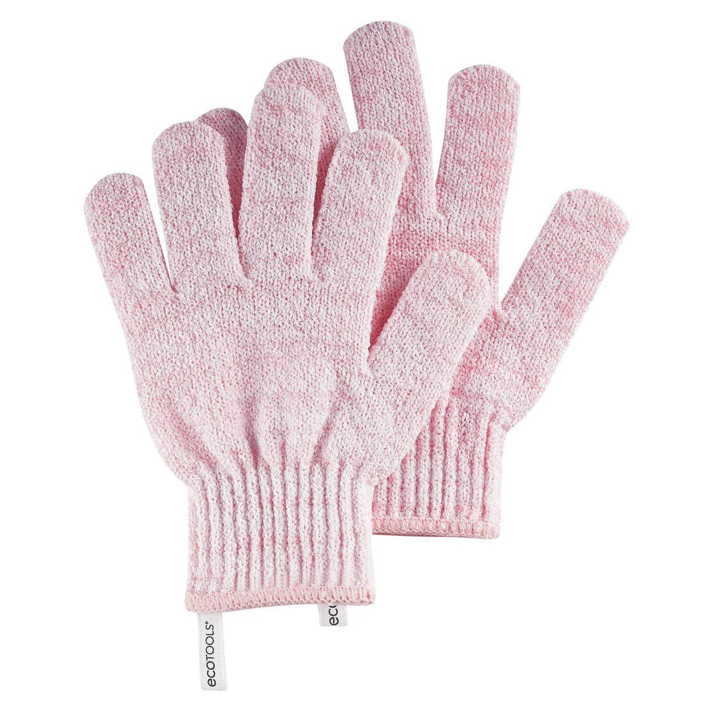 Exfoliating Bath & Shower Gloves, Pink - Helen of New York