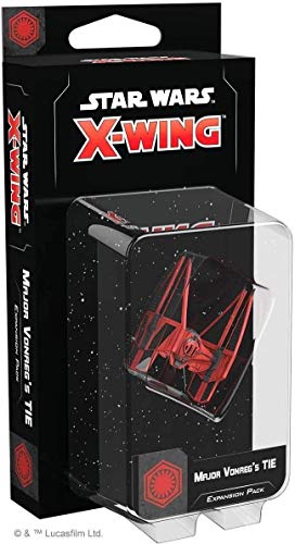 Fantasy Flight Games - Star Wars X-Wing 2nd Edition Miniatures Game Major Vonreg's TIE EXPANSION PACK - Ages 14+ - Helen of New York