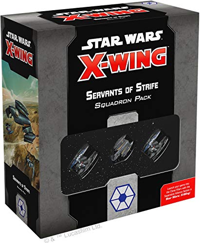 Fantasy Flight Games - Star Wars X-Wing 2nd Edition Miniatures Game Servants of Strife SQUADRON PACK - Ages 14+ - Helen of New York