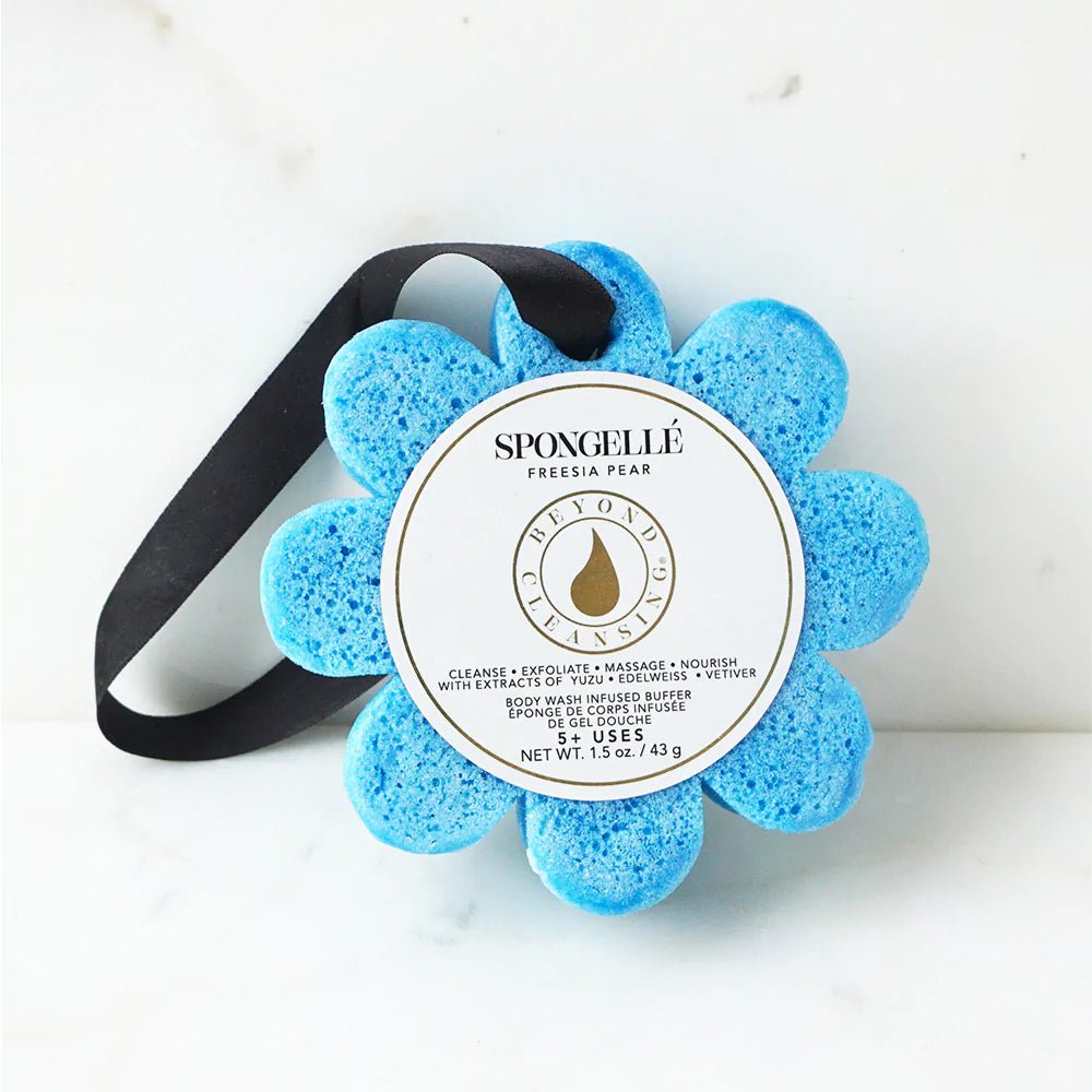 FREESIA PEAR | WILD FLOWER BATH SPONGE - Helen of New York