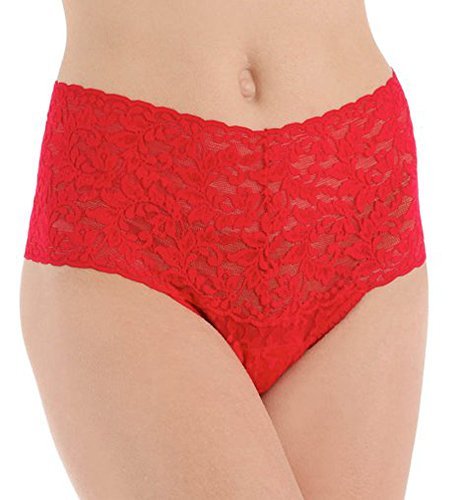 Hanky Panky - Signature Lace Retro Thong - Red - One Size (0-12) - Helen of New York