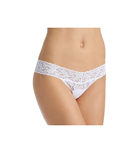 Hanky Panky - Women's Petite Signature Lace Low Rise Thong - White - One Size - Helen of New York