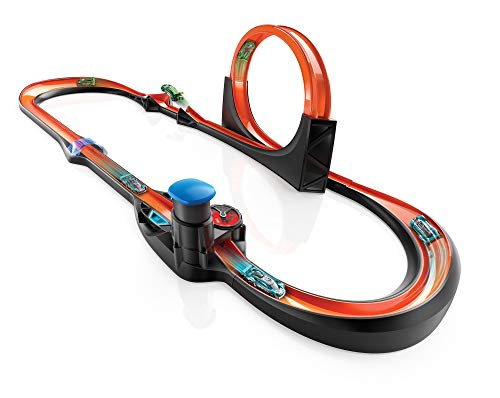 Hot Wheels - id Smart Track Measures Speed Counts Laps Uniquely Identifiable Vehicles - Ages 8 and Older - Helen of New York