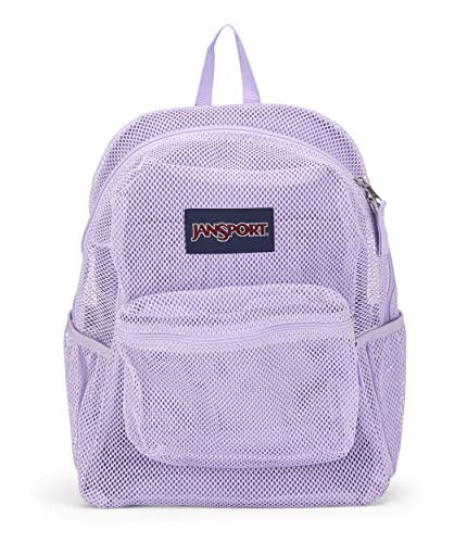JanSport - Eco Mesh Backpack - Pastel Lilac - Large - Helen of New York
