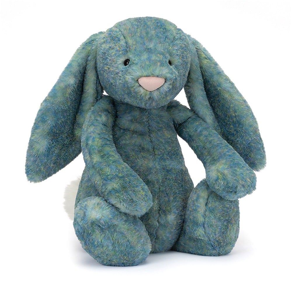 Jellycat - Bashful Luxe Bunny Azure - Huge - 25 Year Edition - Helen of New York