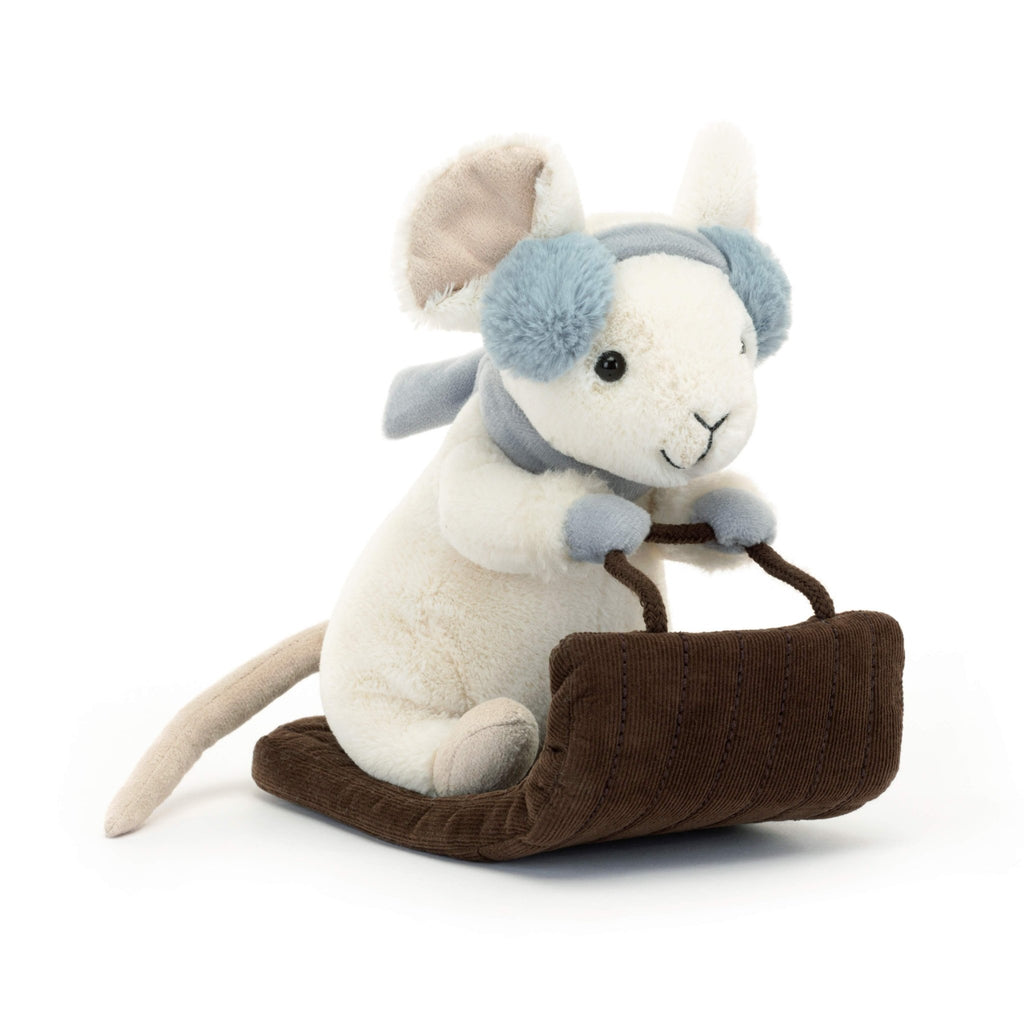 Jellycat - Merry Mouse Sleighing - Helen of New York