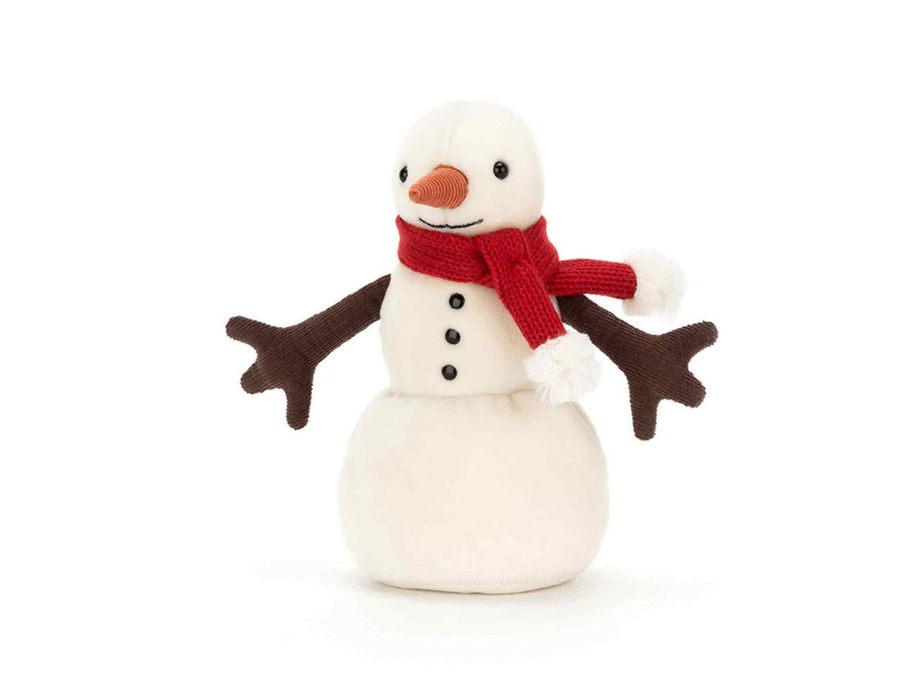 Jellycat - Merry Snowman (Red Scarf) - Helen of New York