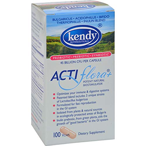 Kendy USA - Acti Flora+ Prebiotic 45bil/cap 100 CAP - Helen of New York