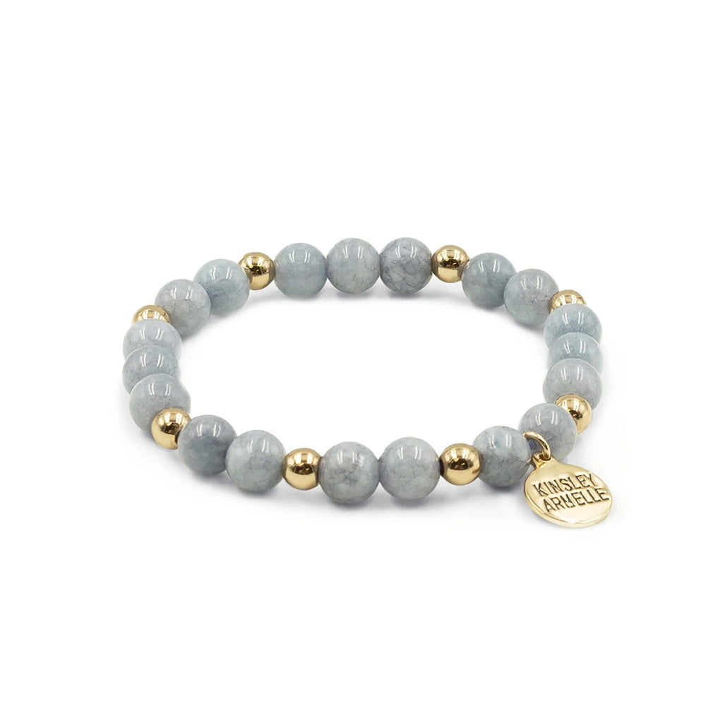 Kinsley Armelle - Keystone Collection Navy Bracelet - Helen of New York