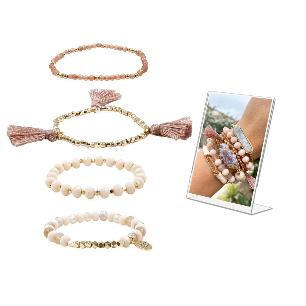 Kinsley Armelle - Stacked Collection - Coco Bracelet Set - Helen of New York