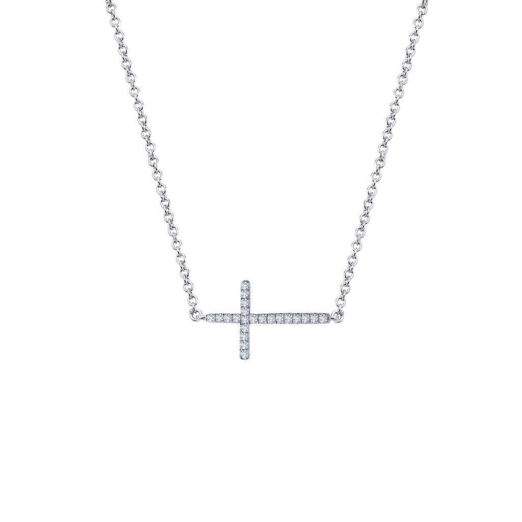 Lafonn - Classic Necklaces Simulated Diamond Platinum 0.22 - Helen of New York