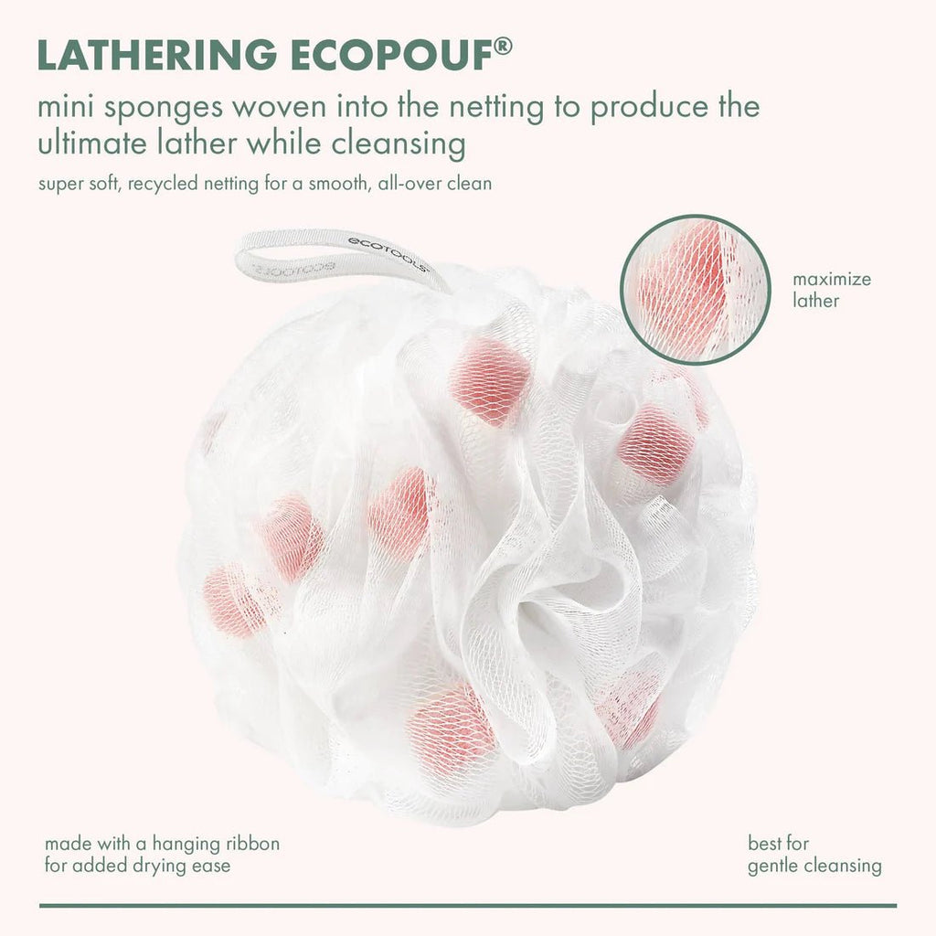 Lathering EcoPouf Bath Sponge - Helen of New York