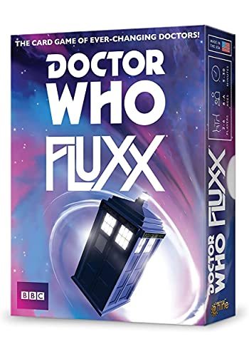 Looney Labs - Doctor Who Fluxx - Card Games Adults and Kids - 2-6 Players - Helen of New York