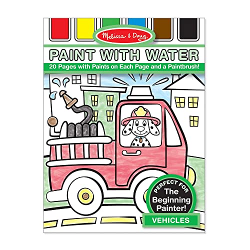 Melissa & Doug - Paint With Water - 20 Pages - Helen of New York