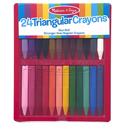 Melissa & Doug - Triangular Crayon Set - 24 pc - Helen of New York