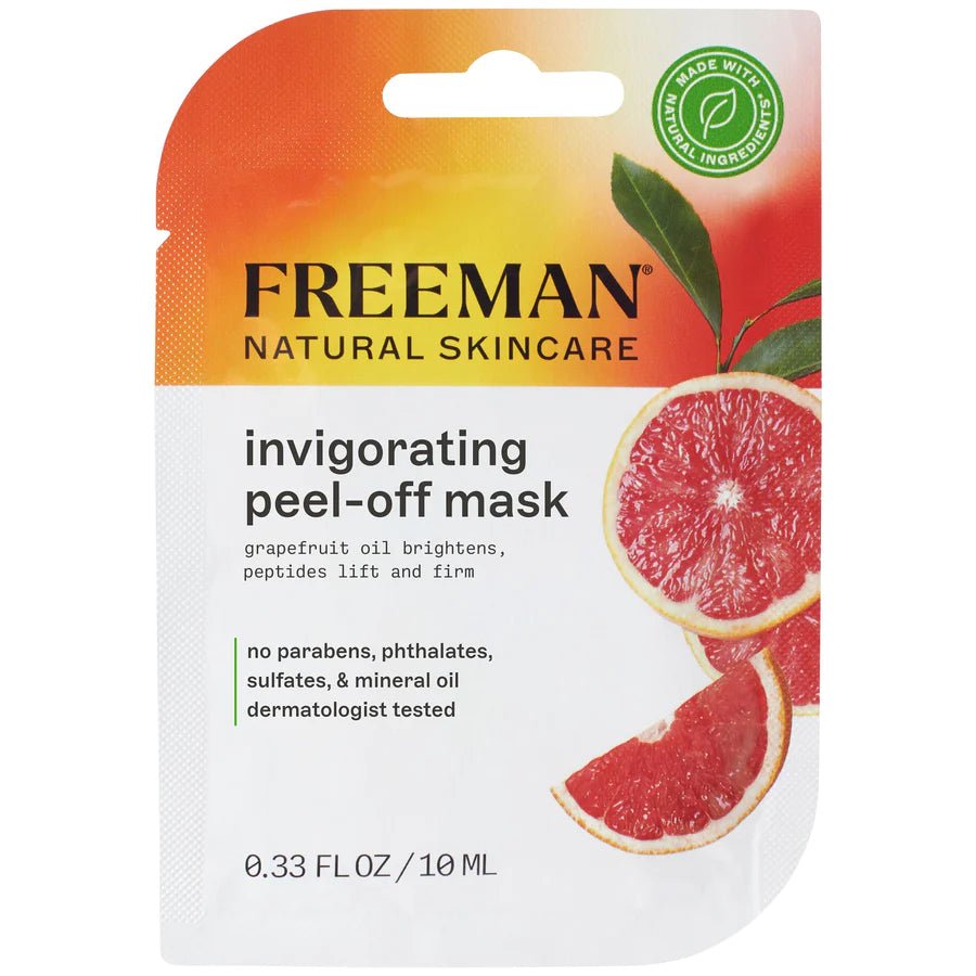 Natural Skincare Invigorating Grapefruit & Peptides Peel-Off Mask - Helen of New York