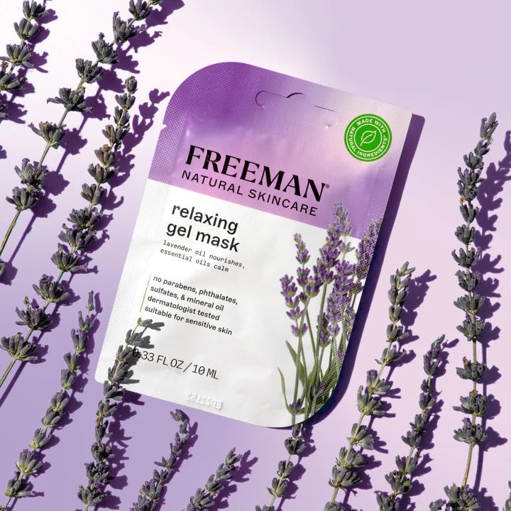 Natural Skincare Relaxing Lavender & Essential Oil Gel Mask - Helen of New York