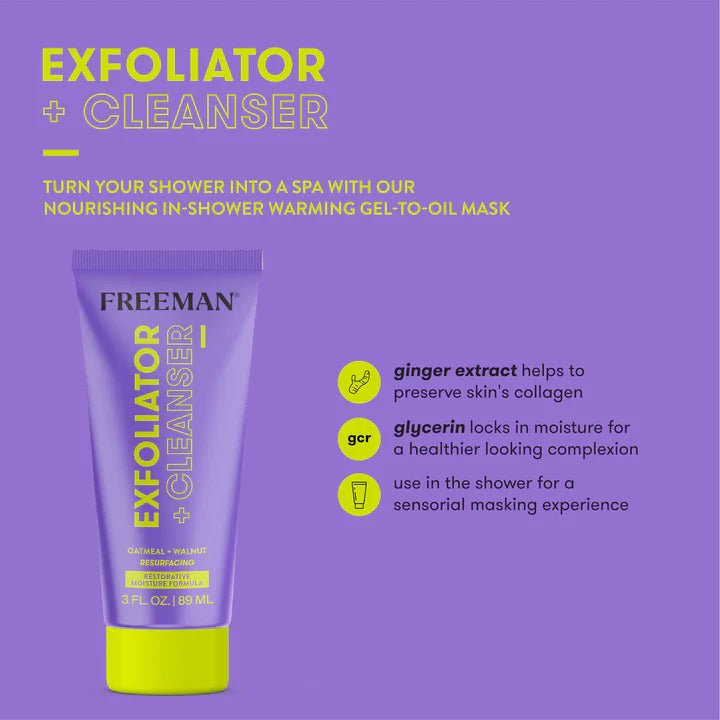Restorative Facial Exfoliator + Cleanser - Helen of New York