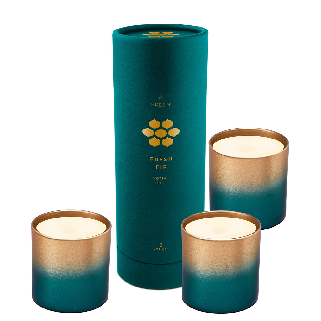 Skeem Design - Fresh Fir Candle - Set 3 Votives - Helen of New York