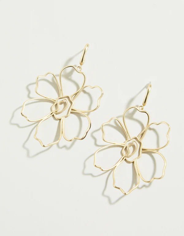 Spartina 449 - Granny Flower Earrings - Gold - Helen of New York