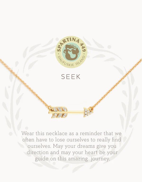 Spartina 449 - Sea La Vie Necklace - Find Your Way/Arrow - 18" - Helen of New York