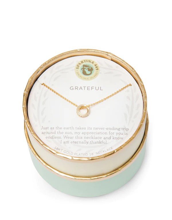 Spartina 449 - Sea La Vie Necklace - Grateful/Ring - 18" - Helen of New York