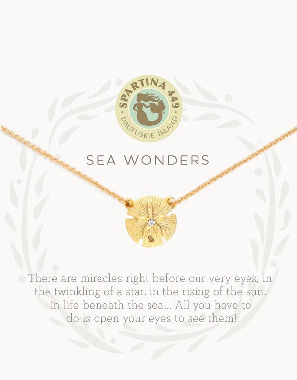 Spartina 449 - Sea La Vie Necklace - Sea Wonders/Sand Dollar - 18" - Helen of New York